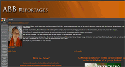 Desktop Screenshot of abbreportages.fr